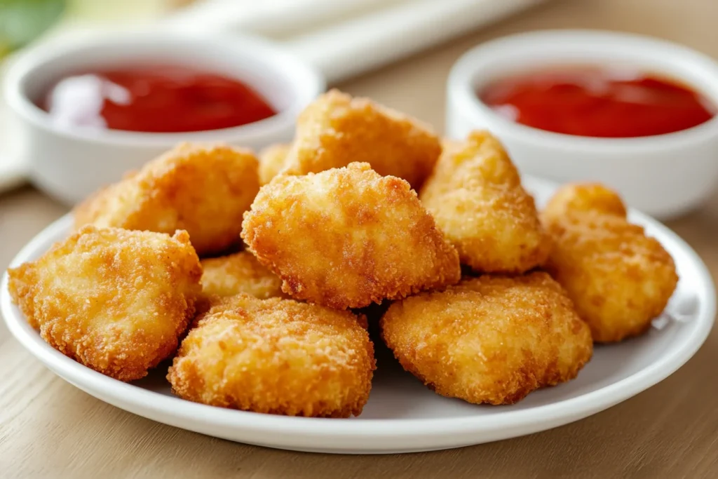 u8635464461 A batch of crispy golden chicken nuggets cooked i 92ae670f 5268 404a 87cc 0aa54a7ff523 2 How to Cook Real Good Chicken Nuggets in an Air Fryer?