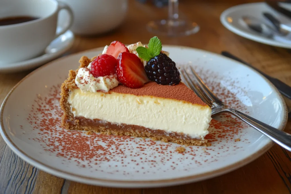 u8635464461 A classic slice of New York style cheesecake feat 8bb39943 1a9f 43ed a67b 3e9b1d6d3a79 1 What Is Unique About Cheesecake?