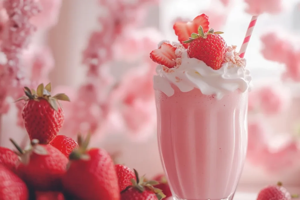 u8635464461 A healthy strawberry shake made with fresh strawb be93d6ab 37e4 43c3 8a47 7fbf54494534 0 Are Strawberry Shakes Healthy?