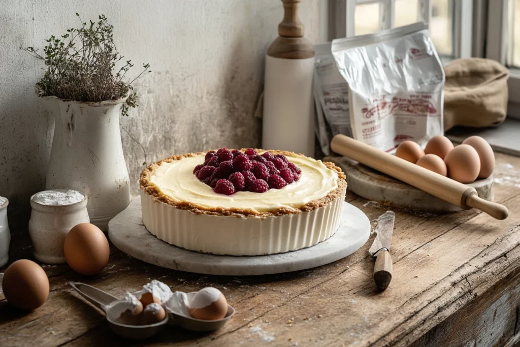 u8635464461 A homemade cheesecake with a creamy texture and f 257b9d6c 36ee 479b 93eb 13986e2ad739 1 Is It Cheaper to Make or Buy Cheesecake? A Cost Comparison