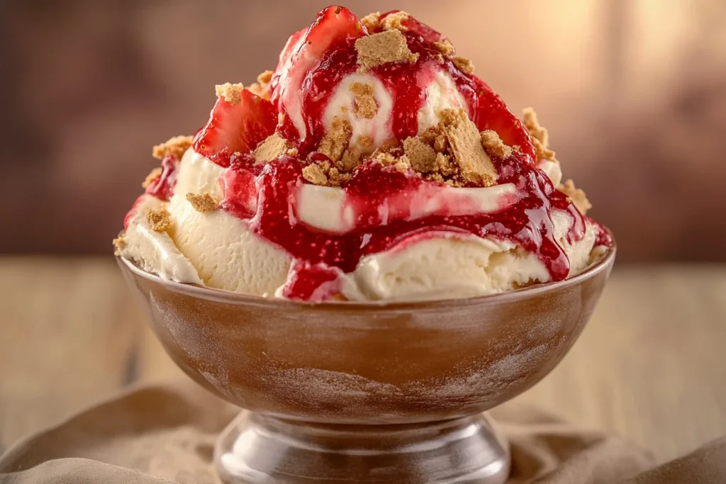 u8635464461 A luscious serving of cheesecake ice cream displa f9f1f4b5 382d 4dcd 8e6d 9a533c95d65a 0 Does Cheesecake Ice Cream Exist? Everything You Need to Know About This Creamy Dessert