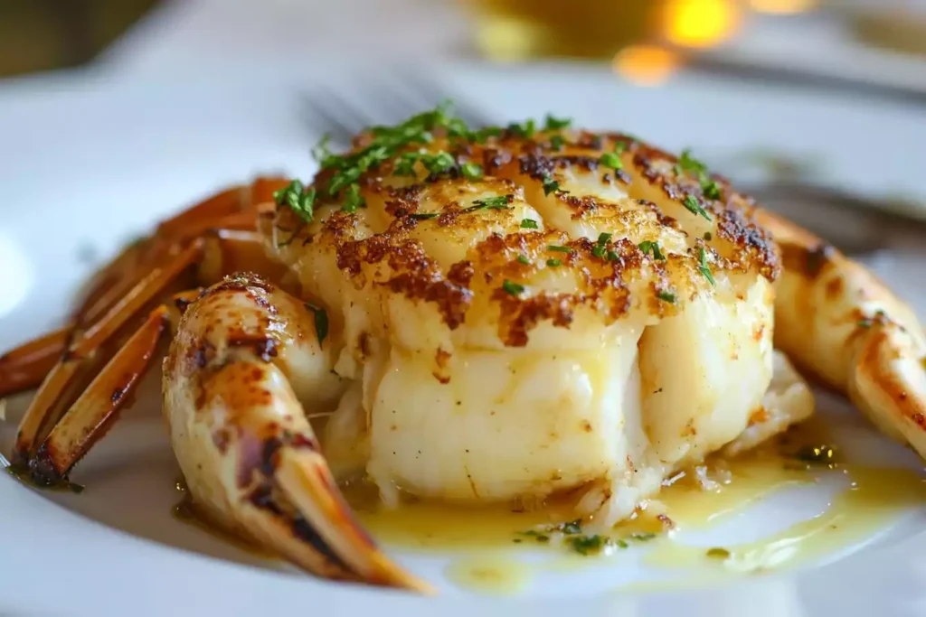 freecompress u8635464461 A delicate crab brulee with a crisp caramelized t 37f7644e 8da1 4d49 a38a a248b0c95d30 3 Crab Brulee Recipe: A Rich, Creamy Seafood Delight