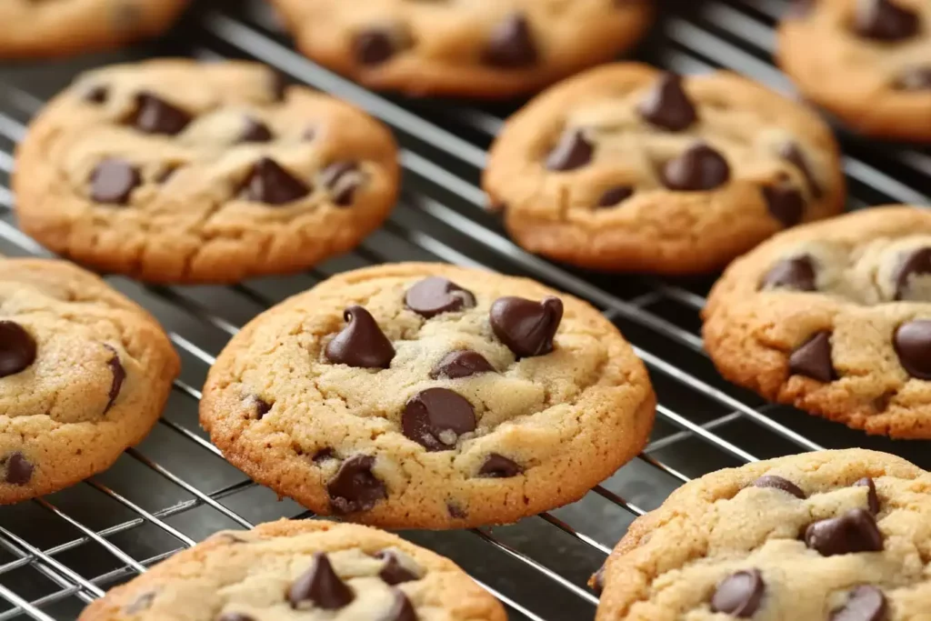 freecompress u8635464461 A top down shot of warm homemade chocolate chip c 6d6fe872 824c 486f 8d4f b66df064a9e6 1 What Are Some Fun Facts About Chocolate Chip Cookies?