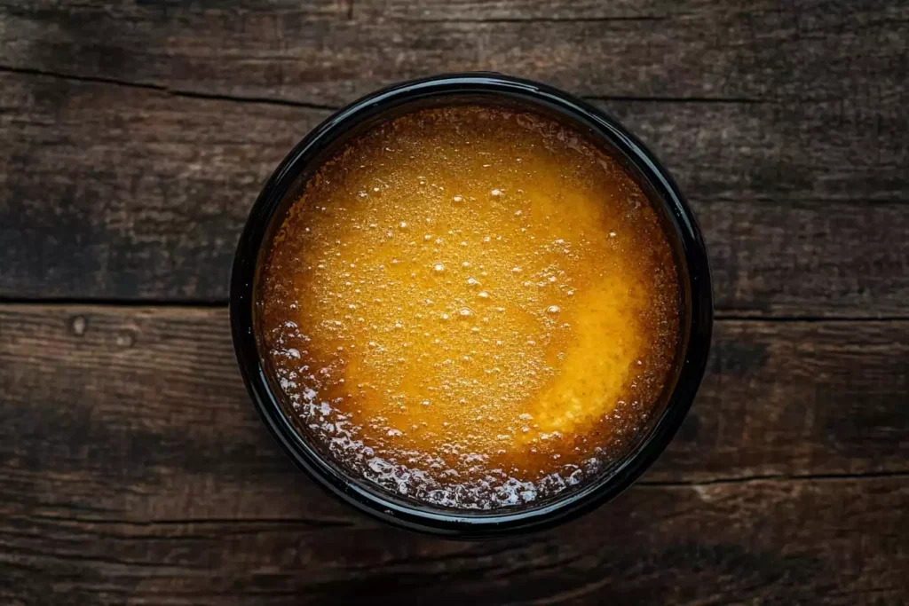 freecompress u8635464461 A top down view of a freshly made crme brle showc ed539d9b 5bdd 4f67 a7f1 f74c2e4578c3 1 What Is the Secret to Crème Brûlée?