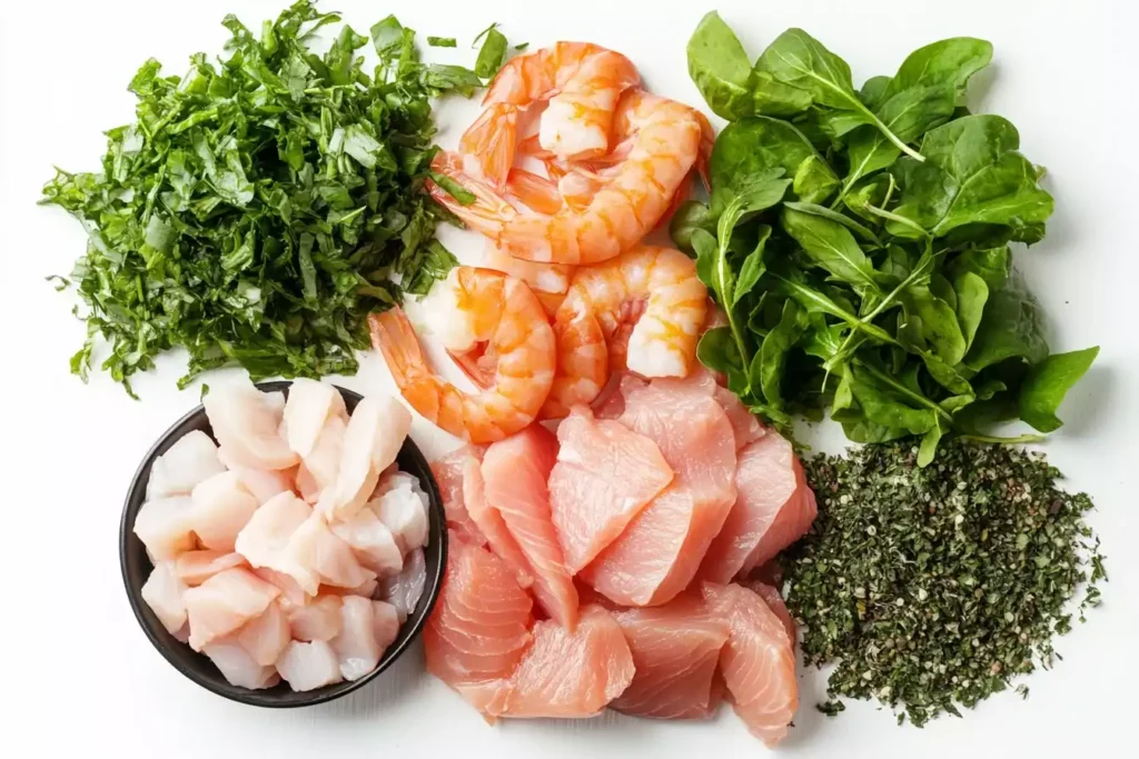 freecompress u8635464461 A top down view of homemade fish food preparation 8648f798 ba16 4812 89d2 b0aa81c5e82a 0 How to make live food for fish? Understanding the Basics
