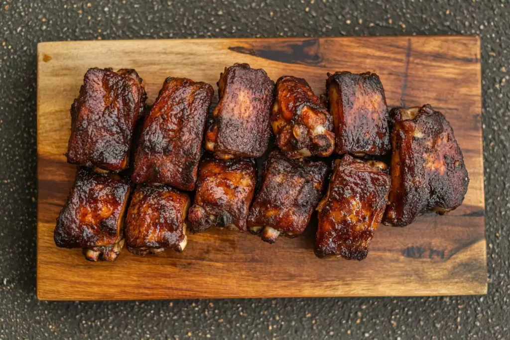 freecompress u8635464461 An overhead shot of tender smoked chicken wings r b78a73b6 1073 4c0c 8c86 20f39de3b48c 1 What's the Easiest Thing to Cook in a Smoker?