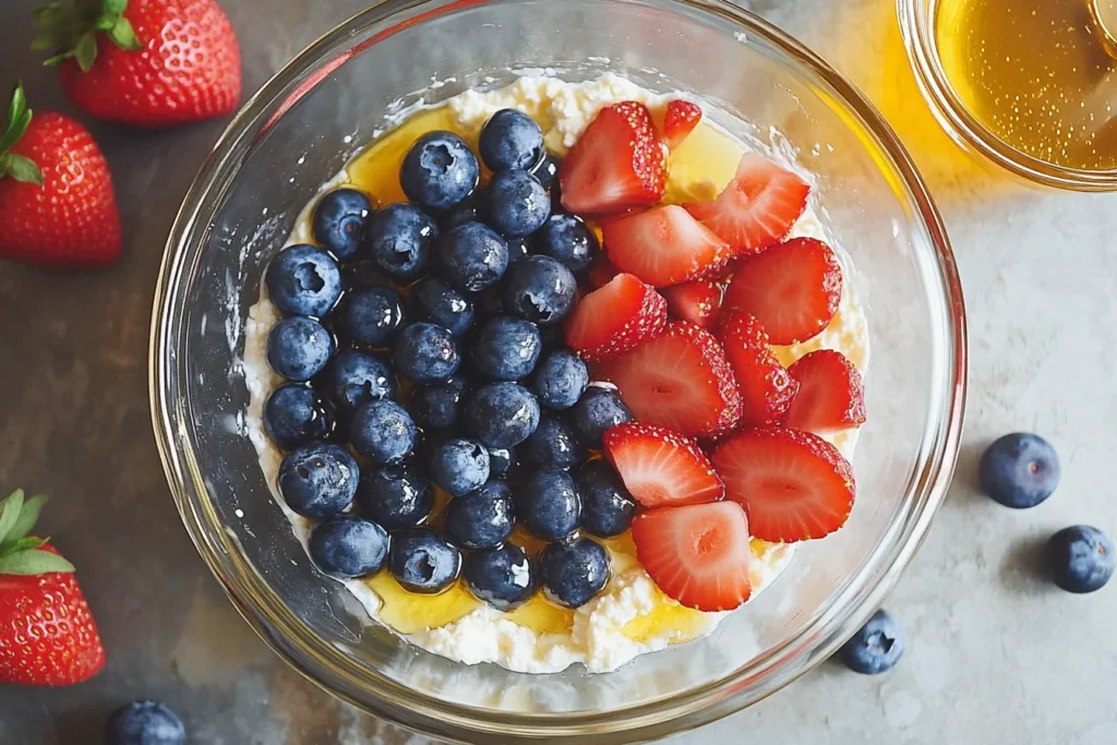 u8635464461 A bowl of creamy cottage cheese topped with fresh 31f1b82d 6e98 48e9 899c 3e1e8cd90854 2 How Do You Enjoy Cottage Cheese?