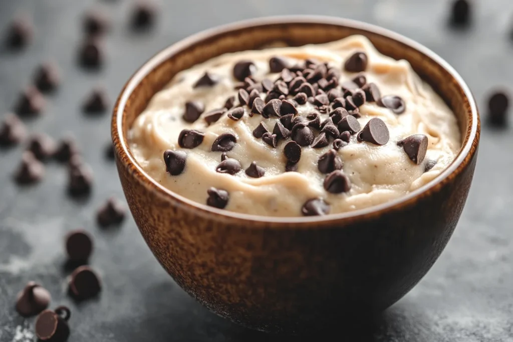 u8635464461 Close up image of a bowl filled with smooth cooki 3cc82378 2560 4bf4 b243 88bdd141070a 3 Why Do People Love Cookie Dough?