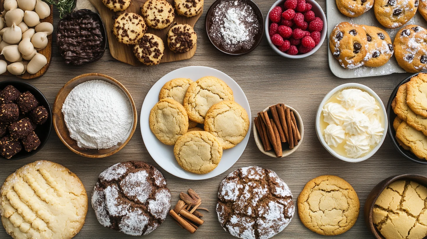 A tray of freshly baked cookies, illustrating what does 1 batch of cookies mean?