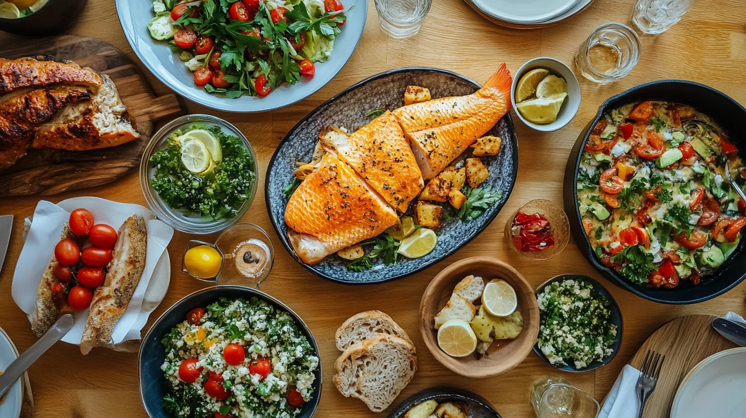 Fresh homemade fish food prepared with vegetables and shrimp, What is the best homemade food for fish?