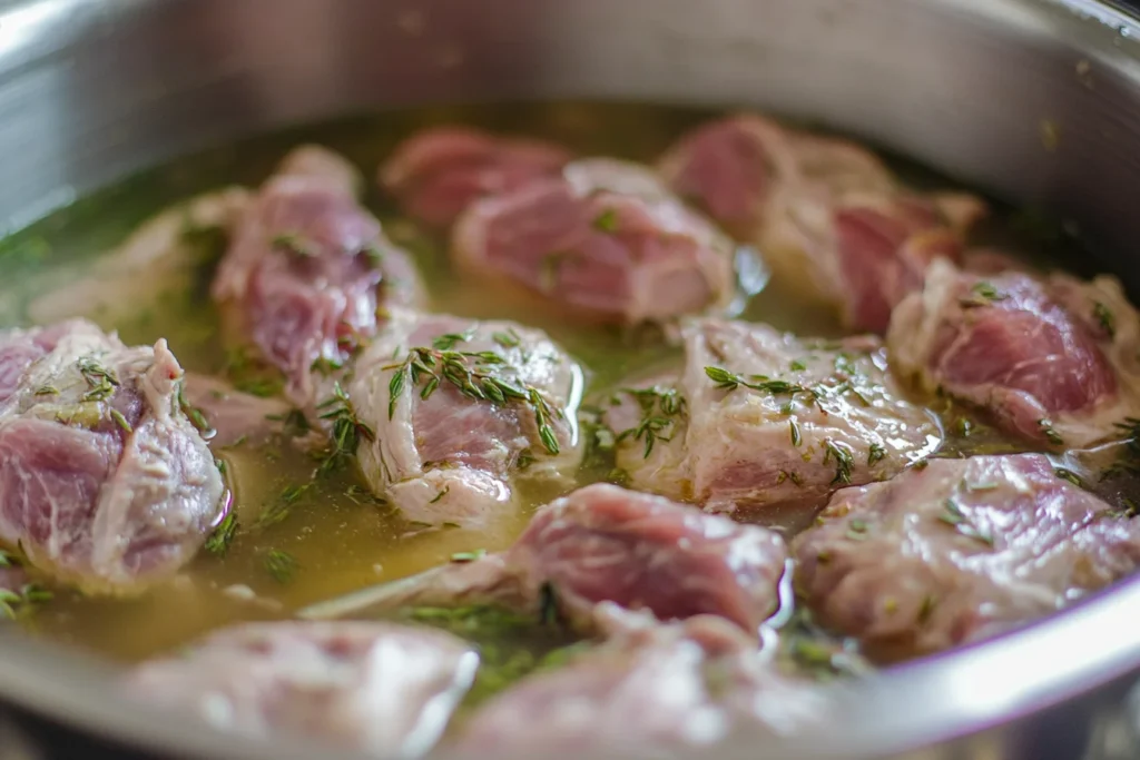 u8635464461 Wild turkey soaking in a buttermilk and herb mixt 4ce33cd6 61cb 4cd8 b267 191cb4e7c2b7 3 What Do You Soak Wild Turkey in Before Cooking?