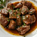 A delicious dish of cooked beef spleen; Which Part of the Cow Is Spleen?