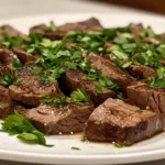 Slices of cooked beef spleen, a nutrient-rich organ meat. Is it Healthy to Eat Beef Spleen?