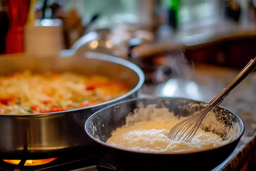 freecompress u8635464461 Simple photo of cornstarch slurry in a bowl with 2be0e5b6 7c92 40e6 bad4 7ebed0c9b634 0 How To Thicken Chicken and Rice Soup? 7 Amazing Tricks