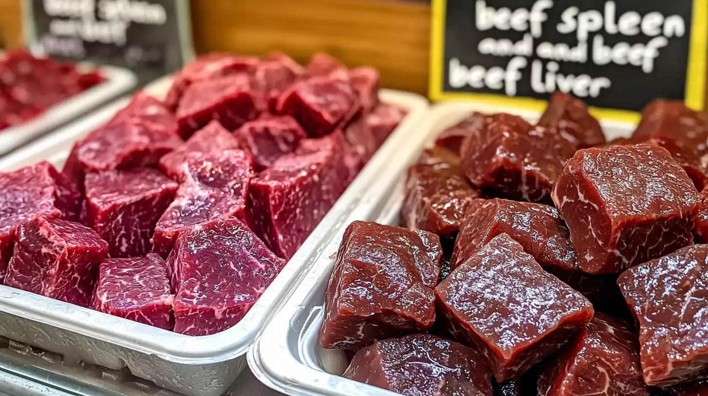 Comparison of beef spleen and beef liver Is beef spleen the same as beef liver?